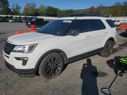 Ford Explorer xlt salvage cars for sale: 2018 Ford Explorer XLT