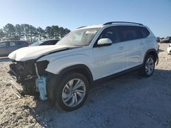 Salvage cars for sale at Loganville, GA auction: 2021 Volkswagen Atlas SE