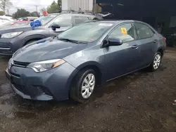 Toyota salvage cars for sale: 2015 Toyota Corolla L