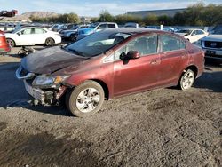 Honda salvage cars for sale: 2013 Honda Civic LX