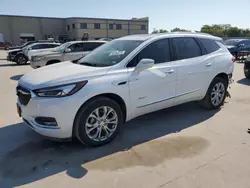 Salvage cars for sale at Wilmer, TX auction: 2020 Buick Enclave Avenir