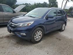 Carros dañados por inundaciones a la venta en subasta: 2015 Honda CR-V EXL