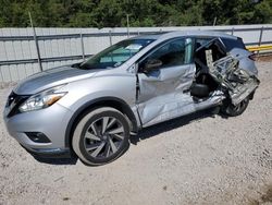 Salvage cars for sale at Greenwell Springs, LA auction: 2017 Nissan Murano S