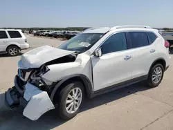 Salvage cars for sale at Grand Prairie, TX auction: 2017 Nissan Rogue S