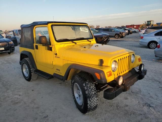 2006 Jeep Wrangler / TJ Sport