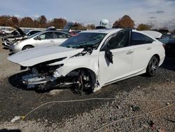 Salvage cars for sale at Hillsborough, NJ auction: 2021 Honda Accord Touring