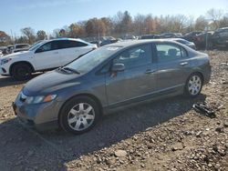 Honda salvage cars for sale: 2010 Honda Civic LX