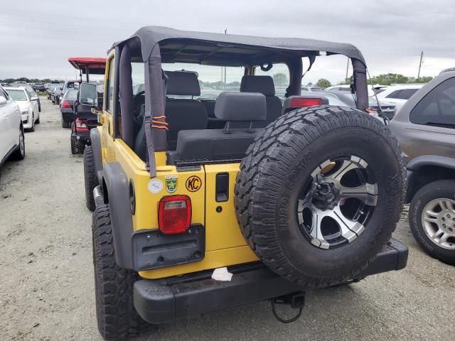 2002 Jeep Wrangler / TJ Sport