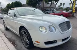 Bentley salvage cars for sale: 2008 Bentley Continental GTC