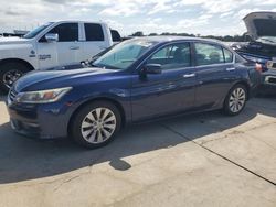 Flood-damaged cars for sale at auction: 2015 Honda Accord EX