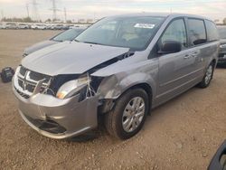 Salvage cars for sale at Elgin, IL auction: 2016 Dodge Grand Caravan SE