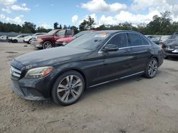 Flood-damaged cars for sale at auction: 2019 Mercedes-Benz C300