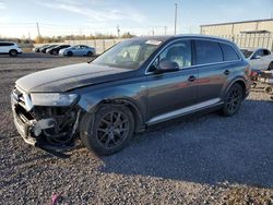 Salvage cars for sale at Ottawa, ON auction: 2018 Audi Q7 Technik S-Line