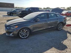 Salvage cars for sale at Kansas City, KS auction: 2019 Ford Fusion Titanium