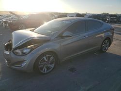 Vehiculos salvage en venta de Copart Grand Prairie, TX: 2015 Hyundai Elantra SE