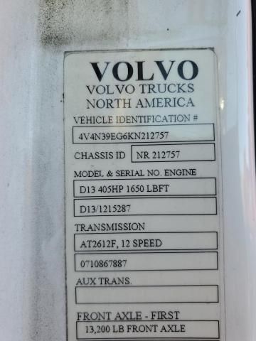 2019 Volvo VN VNL