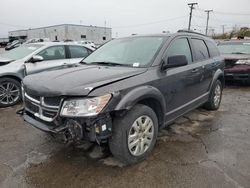 Vehiculos salvage en venta de Copart Chicago Heights, IL: 2017 Dodge Journey SE