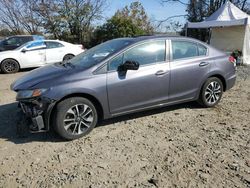 Honda Civic ex salvage cars for sale: 2014 Honda Civic EX