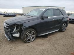 Salvage cars for sale from Copart Rocky View County, AB: 2016 Mercedes-Benz GLE 350D 4matic