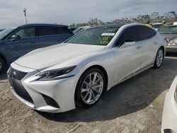 Salvage vehicles for parts for sale at auction: 2018 Lexus LS 500