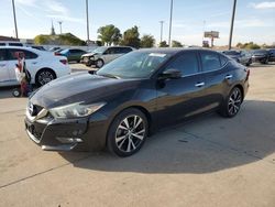 Salvage cars for sale at Oklahoma City, OK auction: 2017 Nissan Maxima 3.5S