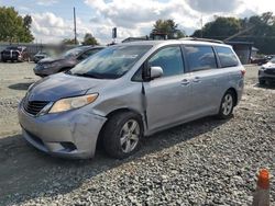 Salvage cars for sale at Mebane, NC auction: 2015 Toyota Sienna LE