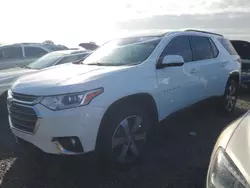 Salvage cars for sale at Fort Pierce, FL auction: 2019 Chevrolet Traverse LT