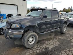 Salvage cars for sale from Copart Woodburn, OR: 2003 Ford F150 Supercrew