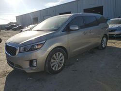 Salvage cars for sale at Jacksonville, FL auction: 2017 KIA Sedona EX