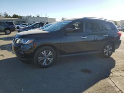 Salvage cars for sale at Martinez, CA auction: 2017 Nissan Pathfinder S