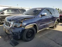 Jeep salvage cars for sale: 2012 Jeep Grand Cherokee Overland