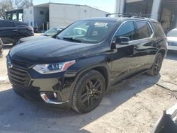 Salvage cars for sale at Riverview, FL auction: 2018 Chevrolet Traverse LT