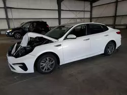 KIA salvage cars for sale: 2019 KIA Optima LX