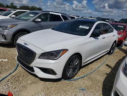 Salvage cars for sale from Copart Arcadia, FL: 2019 Genesis G80 Base