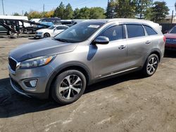 Salvage cars for sale from Copart Cleveland: 2016 KIA Sorento EX