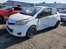 Salvage cars for sale at auction: 2012 Toyota Yaris