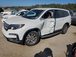 Salvage cars for sale at Greenwell Springs, LA auction: 2021 Honda Pilot EXL