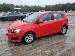 Chevrolet salvage cars for sale: 2016 Chevrolet Sonic LT