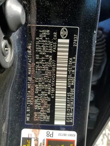 2012 Toyota Camry Base