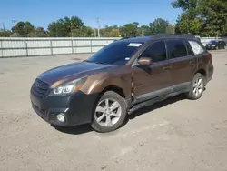 Salvage cars for sale at Shreveport, LA auction: 2013 Subaru Outback 2.5I Limited