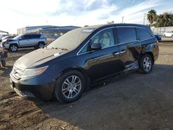 Salvage cars for sale at San Diego, CA auction: 2013 Honda Odyssey EX