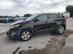 Salvage cars for sale at Tifton, GA auction: 2013 KIA Sportage Base