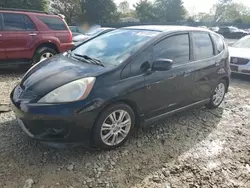 Honda salvage cars for sale: 2010 Honda FIT Sport