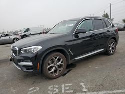 Salvage cars for sale at Rancho Cucamonga, CA auction: 2021 BMW X3 SDRIVE30I