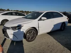 Salvage cars for sale at Antelope, CA auction: 2017 Toyota Camry LE