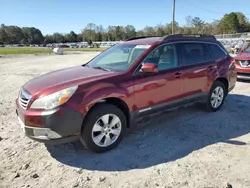 Salvage cars for sale at Augusta, GA auction: 2011 Subaru Outback 2.5I Limited