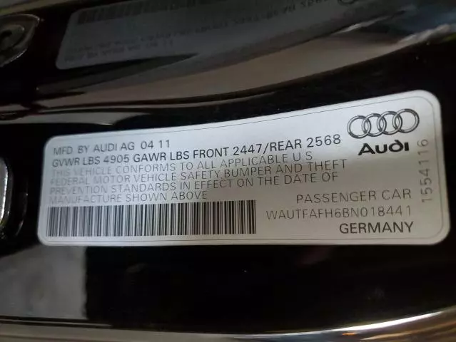 2011 Audi A5 Prestige