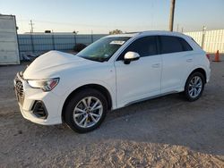 Salvage cars for sale at Andrews, TX auction: 2022 Audi Q3 Premium Plus S Line 45