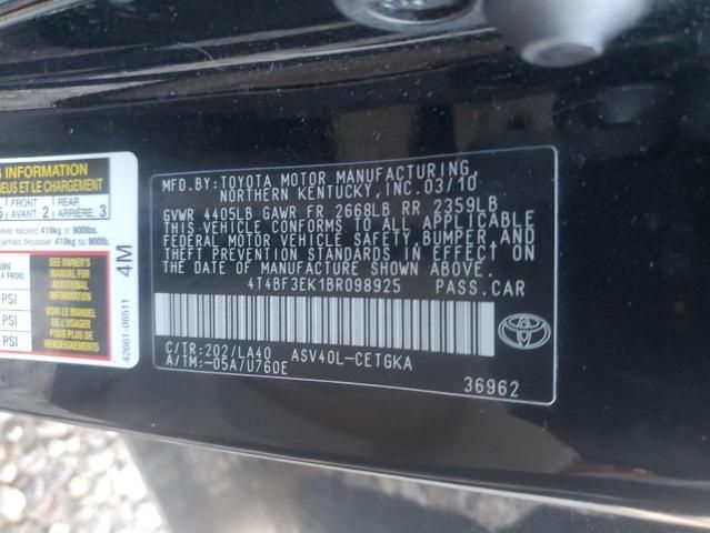 2011 Toyota Camry Base