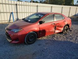 Salvage cars for sale at Gastonia, NC auction: 2018 Toyota Corolla L